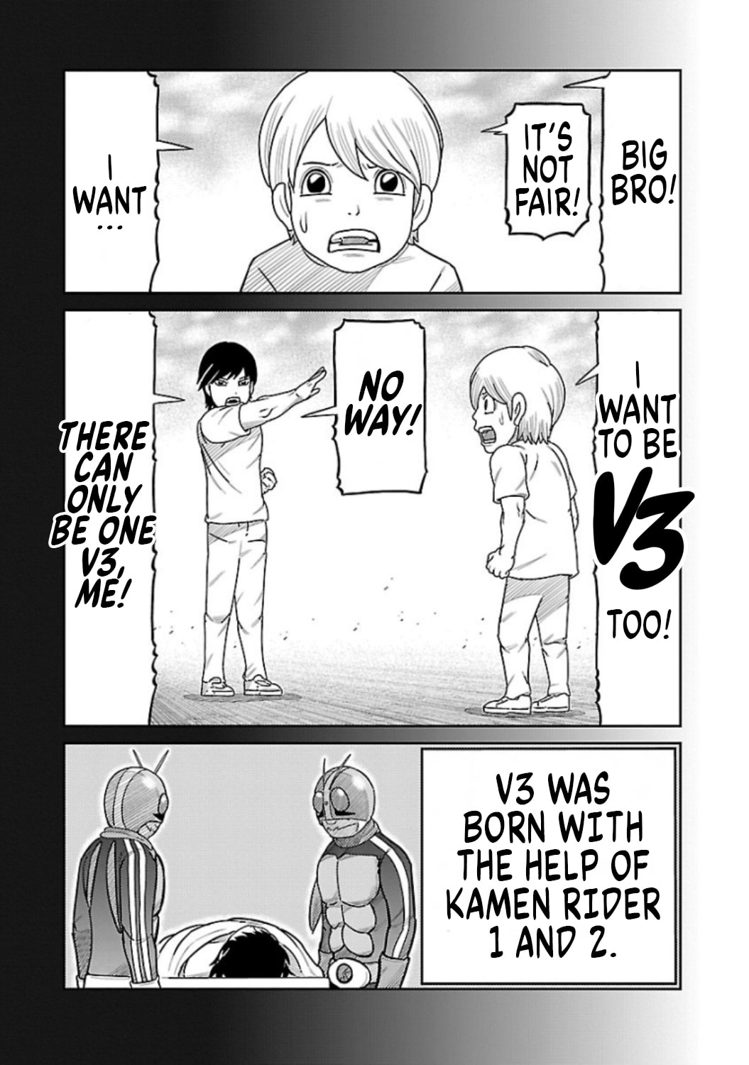 Tojima Wants to Be a Kamen Rider Chapter 8 - Page 3 - Tojima Wants to Be a Kamen Rider manga Chapter 8