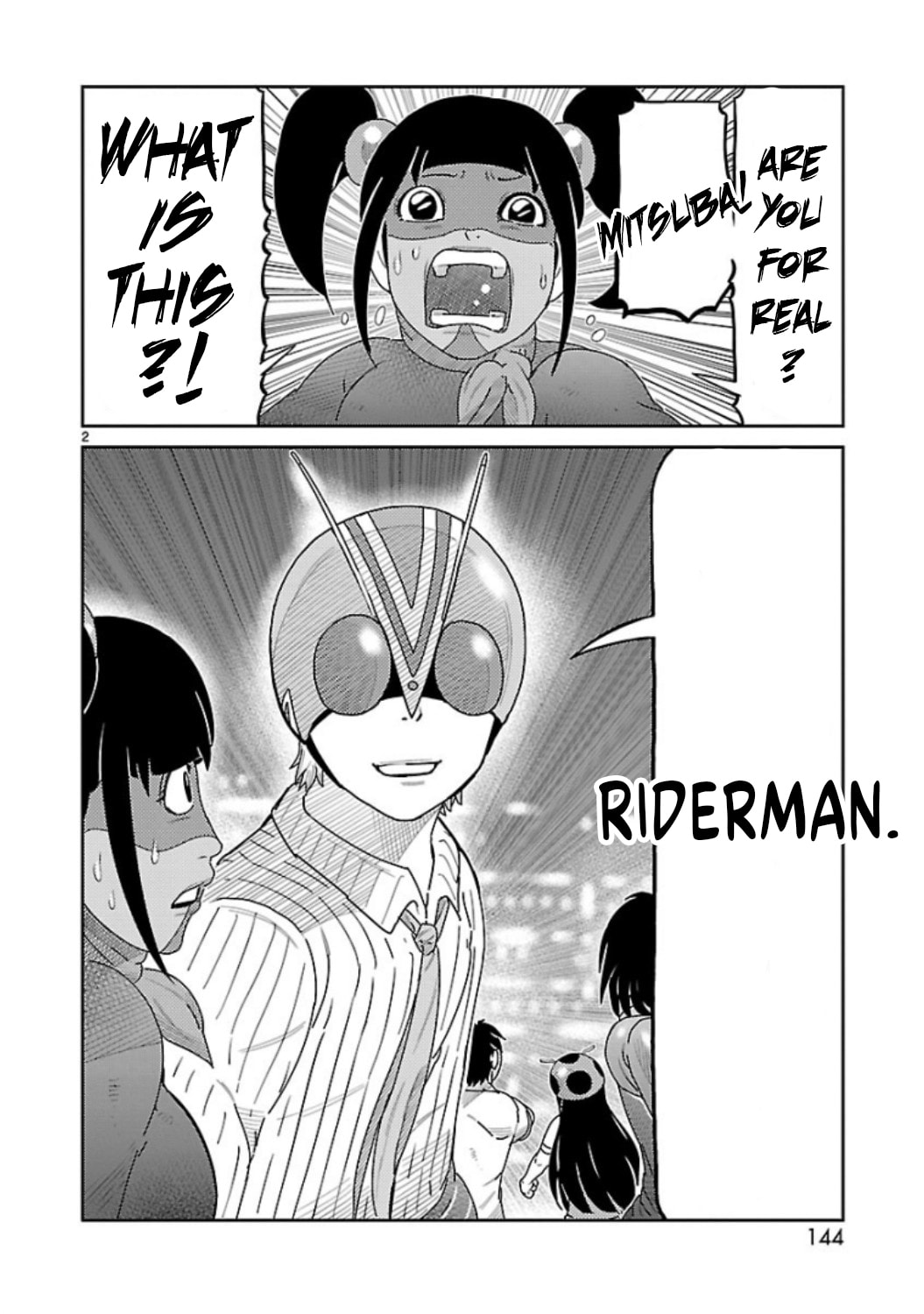Tojima Wants to Be a Kamen Rider chapter 008 page 2